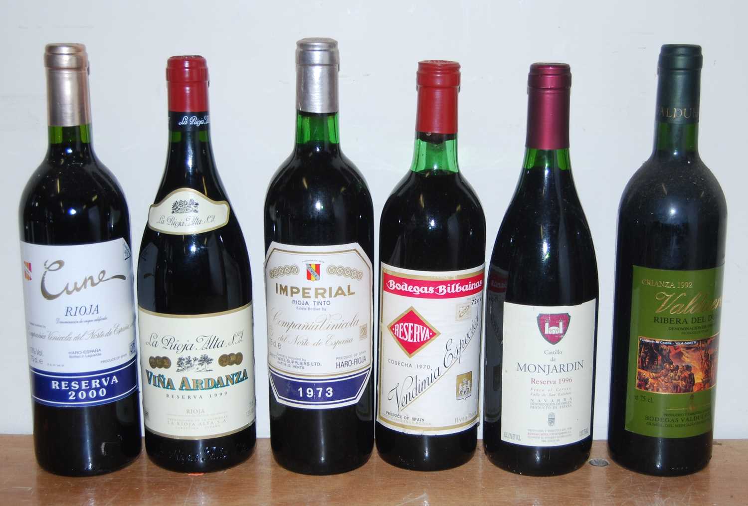 Lot 1026 - Assorted Riojas, to include Vina Ardanza 1999...