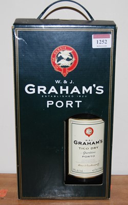 Lot 1252 - Graham's Tico Dry Aperitivo Port, two bottles...