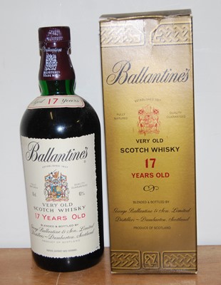 Lot 1313 - Ballantine's 17 year old Scotch Whisky, 75cl,...