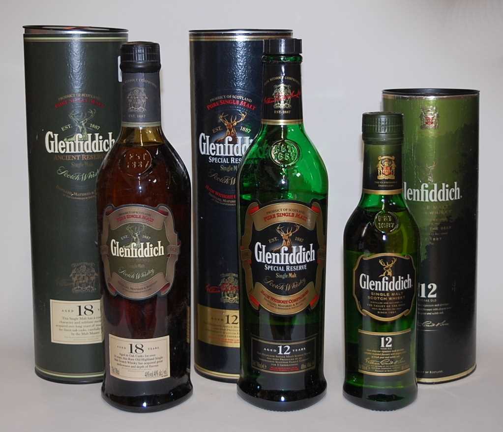 Lot 1321 - Glenfiddich Ancient Reserve aged 18 years...