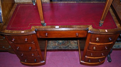 Lot 1088 - A Victorian mahogany inverted breakfront...