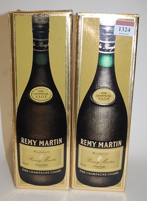 Lot 1324 - Remy Martin Champagne Cognac, 68cl, 40%, two...