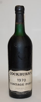 Lot 1261 - Cockburn's Vintage Port, 1970, one bottle
