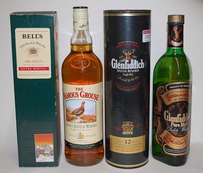 Lot 1325 - Glenfiddich aged 12 years Special Reserve...