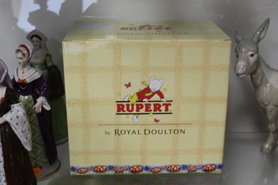 Lot 55 - A Royal Doulton figure 'Rupert & the King',...