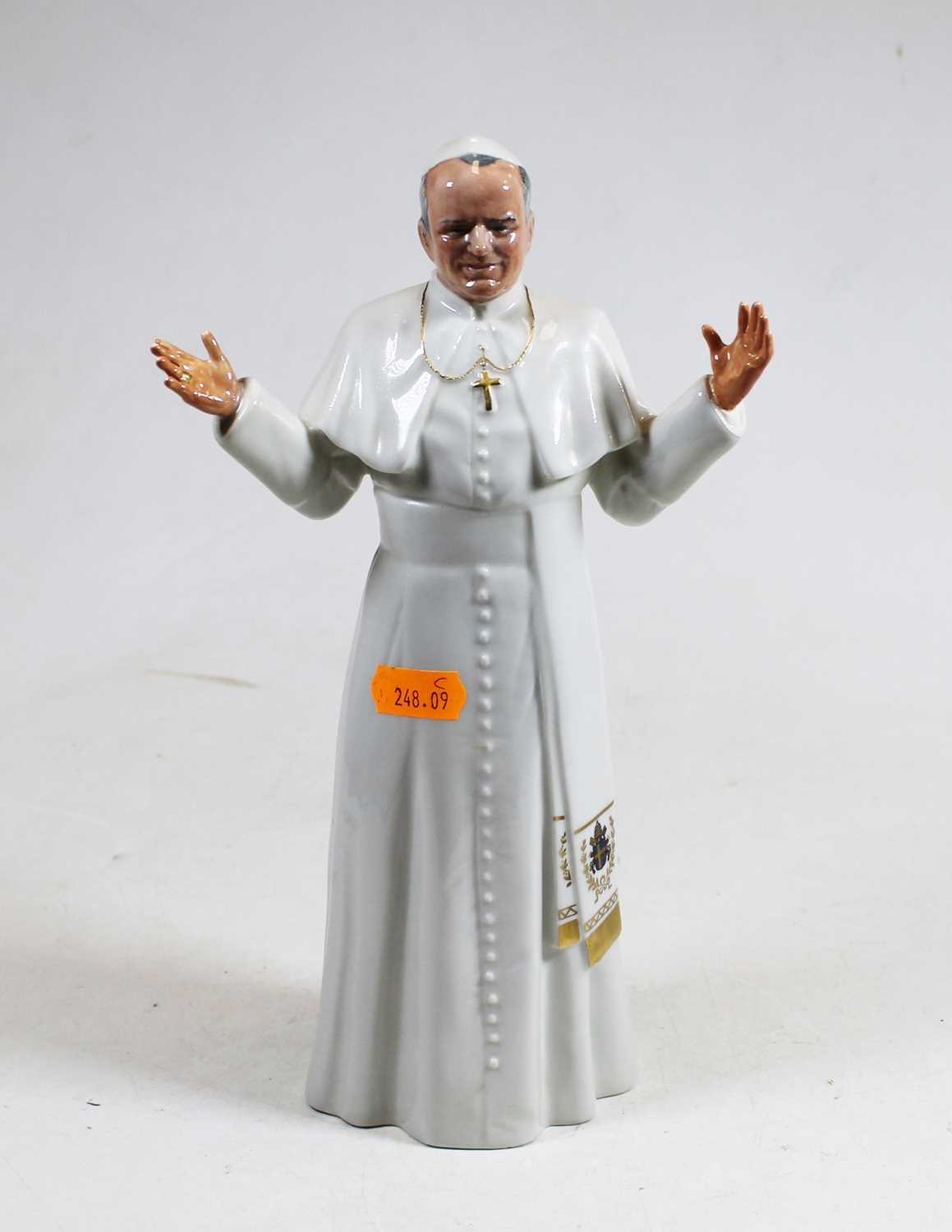 Lot 36 - A Royal Doulton figure 'Pope John Paul II',...