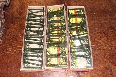 Lot 621 - Boxed Triang Hornby catenary sets 3x R416, 1x...