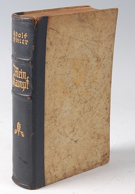 Lot 91 - Hitler, Adolf, Mein Kampf 1937 Wedding edition,...