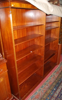 Lot 1178 - Two near matching contemporary mahogany...