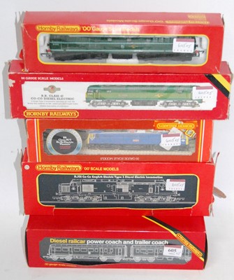 Lot 605 - A Hornby Railways diesel locomotive selection,...