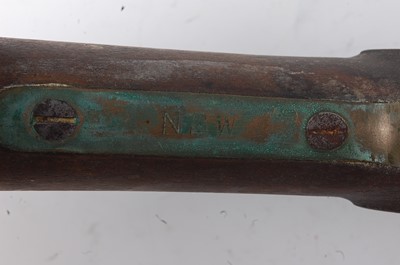 Lot 197 - A 19th century two band percussion carbine,...