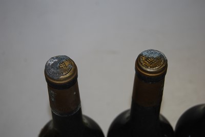 Lot 1039 - Château Talbot, 1962, Saint Julien, five bottles