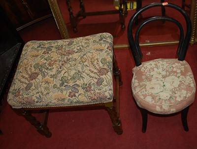 Lot 1249 - An early 20th century oak barleytwist turned...