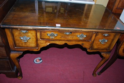 Lot 1265 - An early Georgian style figured walnut and...