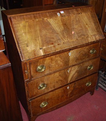 Lot 1453 - An early 19th century mahogany crossbanded and...