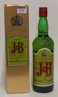 Lot 1334 - J & B Blended Scotch Whisky, 75cl, 40%, circa...