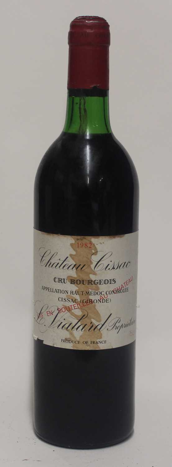 Lot 1046 - Château Cissac, 1982, Haut-Medoc, one bottle