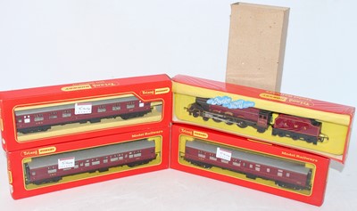 Lot 514 - Triang Hornby R258NS LMS red Princess engine...