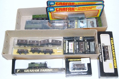 Lot 503 - Quantity of Graham Farish N gauge items, all...