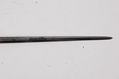 Lot 198 - An 18th century small sword, the 83cm...