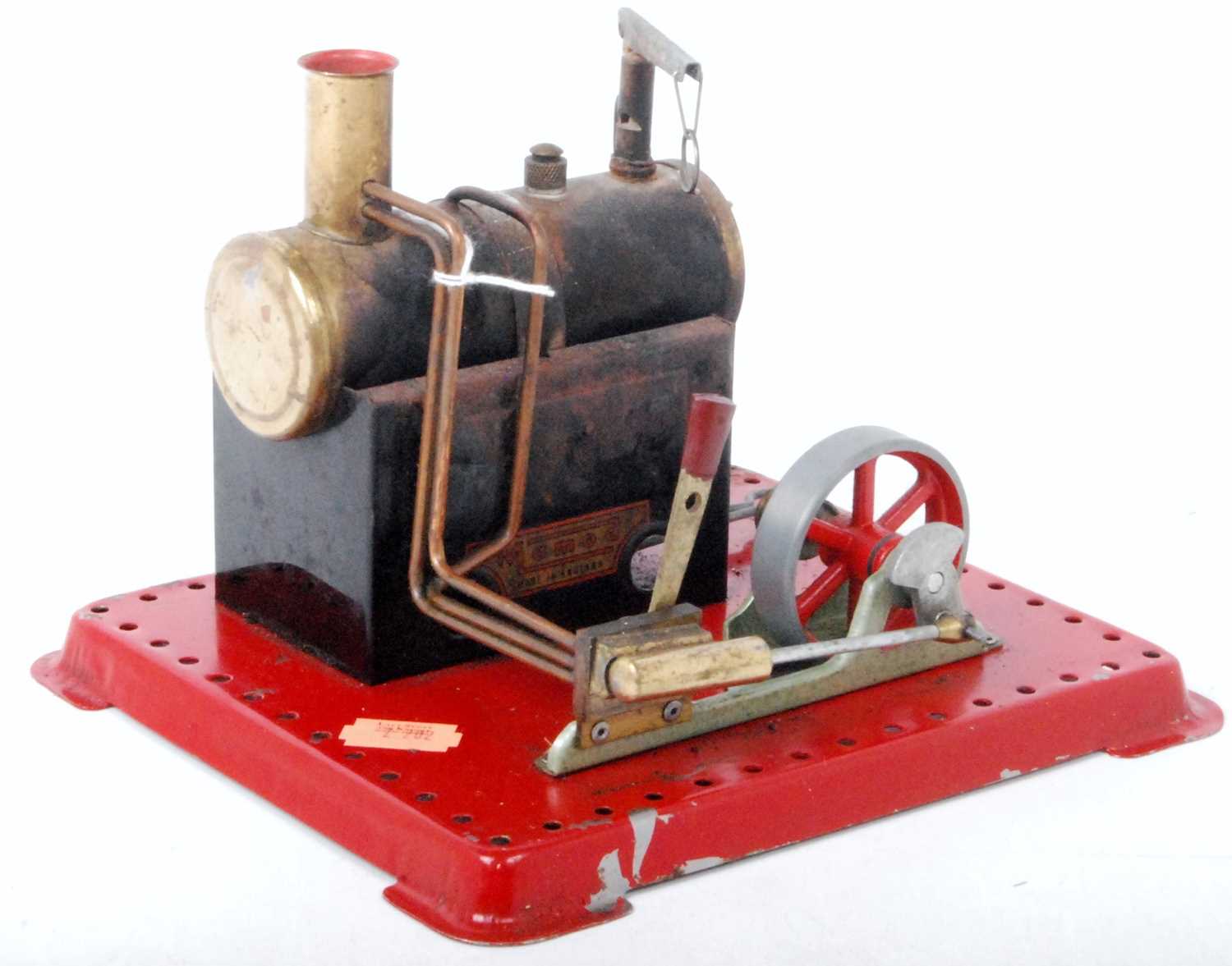 Lot 3 - A small Mamod stationary steam engine with...