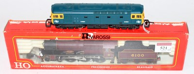 Lot 521 - A Rivarossi H0 gauge LMS red 'Royal Scot'...