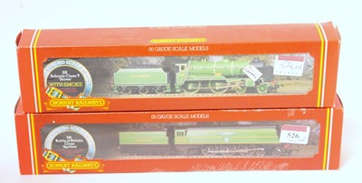 Lot 526 - Hornby R374 Bulleid 'Spitfire' and R380...