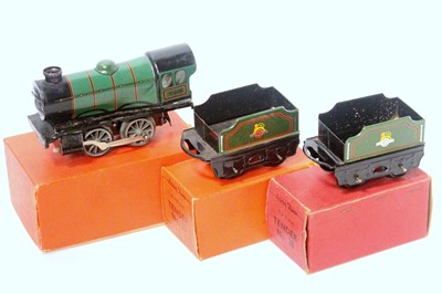 Lot 293 - 1954-68 Hornby No. 20 loco with two tenders,...