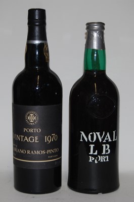 Lot 1280 - Porto Vintage Port, 1970, shipped by Adriano...