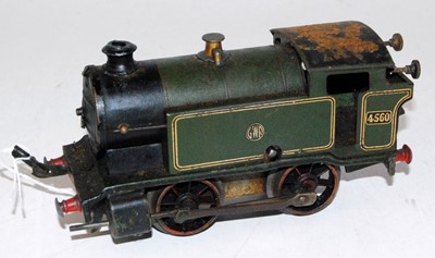 Lot 252 - Two Hornby 0-4-0 clockwork locos: 1935-41 No....