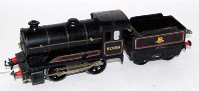 Lot 252 - Two Hornby 0-4-0 clockwork locos: 1935-41 No....