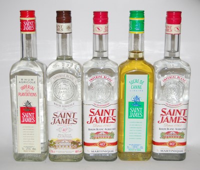 Lot 1340 - Saint James rum, ten bottles, to include Rhum...