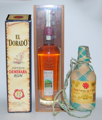 Lot 1351 - El Dorado Superior Demerara aged 12 years rum,...