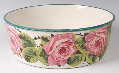 Lot 2064 - A 19th century Wemyss ware bowl, polychrome...