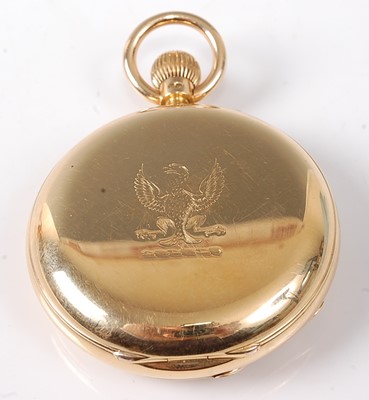 Lot 2295 - Army & Navy London - an 18ct gold cased gents...