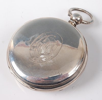Lot 2293 - A late Victorian gents silver cased pocket...