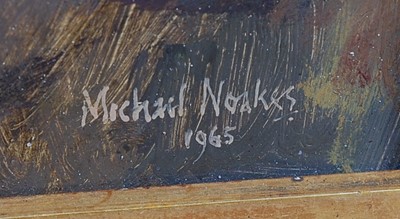 Lot 228 - Michael Noakes (1933-2018) - Miss Maud, oil on...