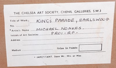 Lot 229 - Michael Noakes (1933-2018) - Kings Parade,...