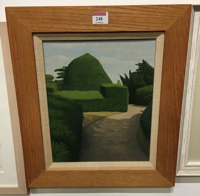 Lot 248 - Tom Deakins (b.1957) - Green architecture No.2,...