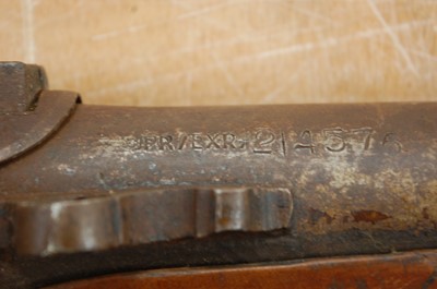 Lot 302 - * A large 19th century matchlock punt gun,...
