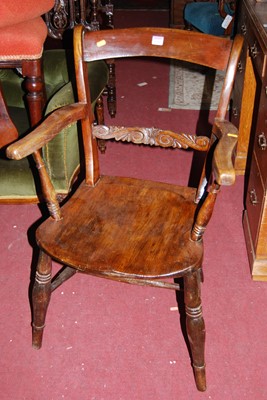Lot 1386 - A circa 1900 provincial elm and fruitwood bar...