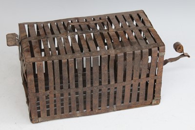 Lot 458 - * An early 20th century mouse / rat cage, of...