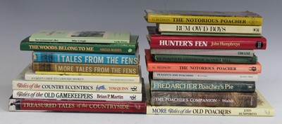Lot 466 - * A box of books related to poaching and...
