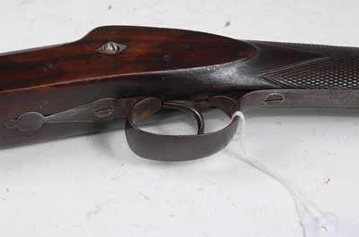 Lot 307 - A 19th century percussion cap sporting gun,...