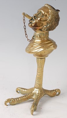 Lot 2354 - A late 19th century gilt bronze novelty table...