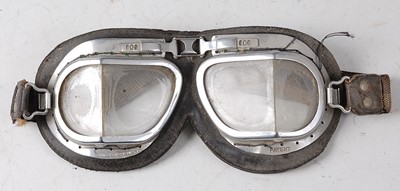 Lot 178 - A pair of R.A.F. Mk VIII flying goggles.