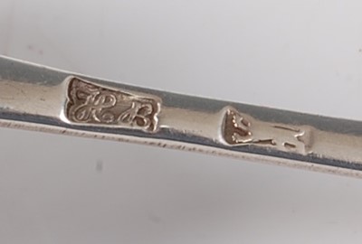 Lot 2182 - A George III silver sifting spoon, of small...