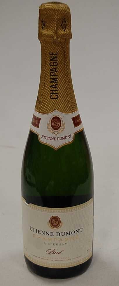 Lot 1178 - Etienne Dumont NV Brut Champagne, six bottles