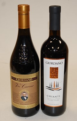 Lot 1102 - Giordano Vei Cavour Vino Rosso NV, six bottles;...
