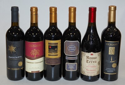 Lot 1106 - Giordano Raggiante NV, five bottles; Giordano...
